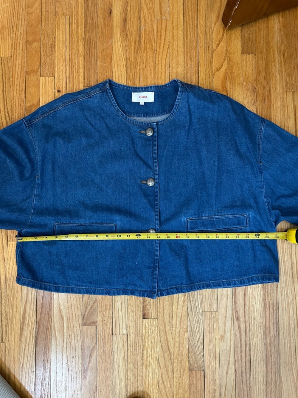 Xirena Paley Denim Jacket in Blue - Picture 7 of 8